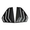 2PCS Window Louver Shutter For Volkswagen VW Golf 8 MK8 + Car Rear Louver Window Side Shutter Accessories