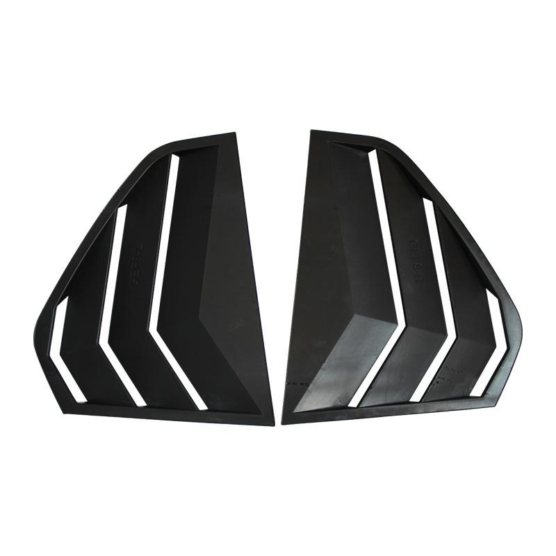 2PCS Window Louver Shutter For Volkswagen VW Golf 8 MK8 + Car Rear Louver Window Side Shutter Accessories