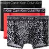 Comfortable Jacquard Low-Rise No-Show Boxer Briefs 3-Pack Men Underwear NP2680O-P8U