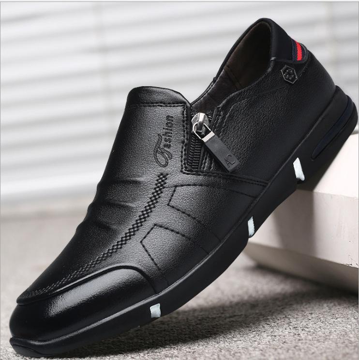 

2025 осень новые кожаные туфли мужские корейская версия универсальные мужские повседневные туфли деловые британские повседневные кожаные туфли мужские 38