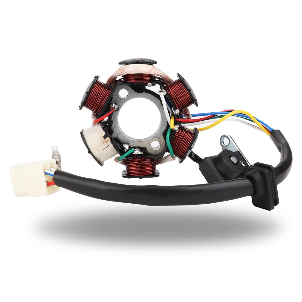 KIMISS Magnetic Stator for ATV Quad Go Kart Magnetic Stator 6 Coil 5 Wire