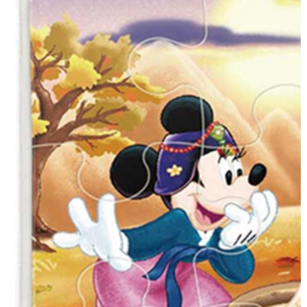 Puzzle Life Disney Koreanisch Mickey & Minnie Magnetisches Puzzle D911, 9 Teile