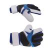 Soccer Gloves Breathable Anti Slip Wear Resistant Thickened Blue Goalkeeper Gloves for Kids