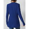 DAFIFY Women's Fashion Casual Solid Color Print Autumn Winter Long Sleeve Jackets & Coats