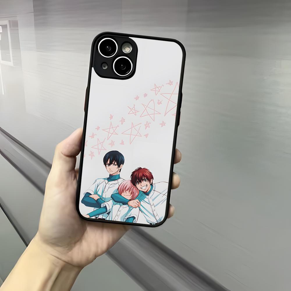 Anime Aces Of D-Diamonds Handyhülle Für Iphone 17 16 15 14 13 12 Pro Max Xr Air Plus Hautgefühl Schwarze Hartschalenabdeckung