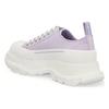 (WMNS) Alexander McQueen Tread Slick Sneakers 'Lilac White' Women's 697072W4T315401