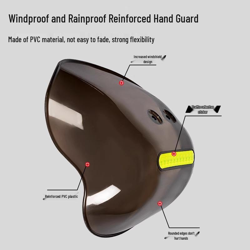 Electric Motorcycle Handlebar Covers: Waterproof, Windproof, Sunshade, Anti-Fall, Universal for All Seasons