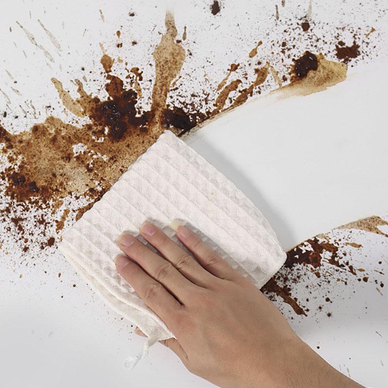 Leeseph Coffee Bar Square Cleaning Towels Barista Cloth, Espresso Coffee Cleaning Accessories Soft Absorbent Kitchen Accessories