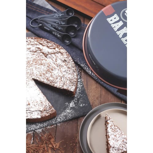 Tramontina Measuring Spoons, Bakery, Set of 5, Black, Removable, Condiment, 29899/061 TRAMONTINA