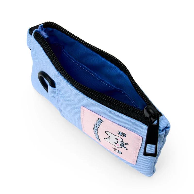 Sanrio HANAMARUOBAKE Pass Case Blue (Pastel Sweets Pop) Japan NEW