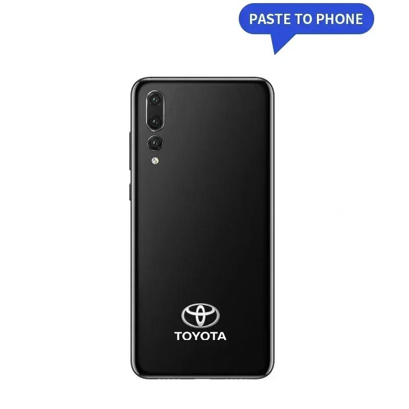 New Car Interior Sticker Central Control Decals Emblem Badge for Toyota TRD Logo Corolla Chr Avensis Yaris Camry Racing