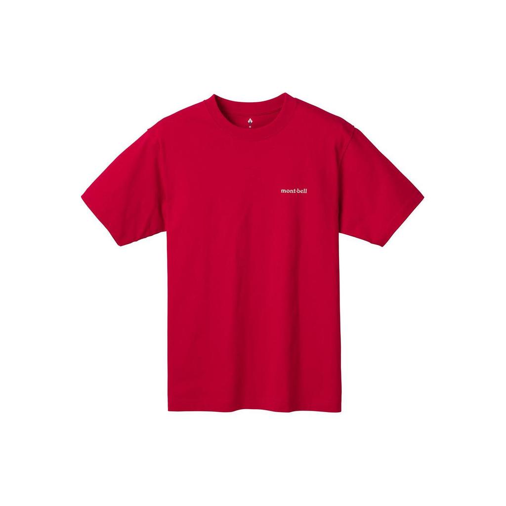 MONTBELL T-Shirts Men's Crew Neck Moderate 2104792