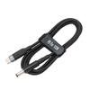 JORINDO Laptop Charging Cable 100W Dual Chip TypeC Male Input to DC Male Power Charging Cable(1m )