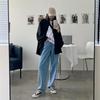 Koszula oversize Damska letnia szykowna kardigan Lantern Sleeve Biała koszula z długim rękawem Top na co dzień