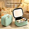 Portable Waterproof LED Mirror Makeup Bag - Mini Travel Beauty Storage