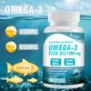 Omega 3 supplement with 1100 mg of EPA and DHA—supports brain, eye, heart, and immune system health. 90 capsules.