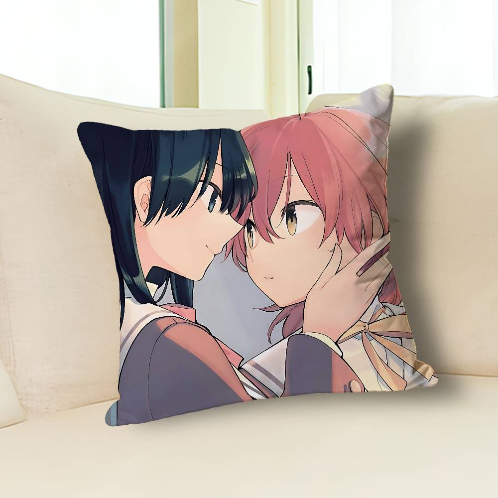 Manga B-Bloom Into Yous-S Pillow Cases for Bedroom Living Room Sofa Home Decor Polyester Cushion Cover with Zipper