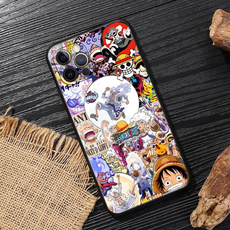 Monkey D Luffy One Pieces Anime For iphone 17 Case For iPhone 16 15 11 12 13 Mini 17 Pro Max 16 Plus 17E 16E Air Case Soft Cover