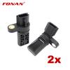 2 Stück Nockenwellen- & Kurbelwellensensor Für Nissan Micra K12 CK12E CG10DE CG12DE CR12DE CR14DE CGA3DE 237314M505 237316J966