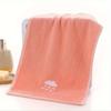 2pcs Combination Weather Pattern Soft Pure Cotton Face Towel Suitable for Daily Bathing Use