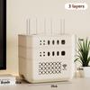 Home-Based Wireless Wifi Router Box; Cable Managing Case with Dustproof Charger Socket Wring Organizer