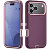 Armor Shockproof Defender Phone Case For iphone 11 12 13 14 15 16 17 Pro Max X XS XR XSMAX 16E 17AIR Hard PC+TPU Back Cover