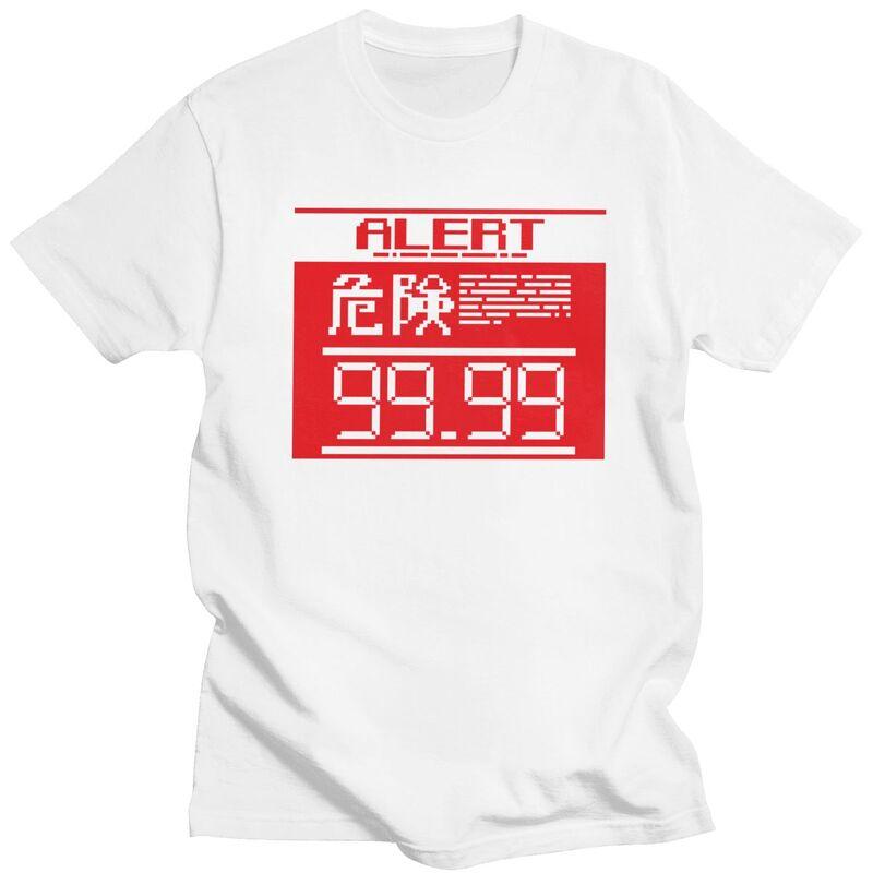 Custom Classic Metal Gear Solid Alert Mode English T Shirt Men Video Game Tshirts Casual Tee Tops 100 Cotton Slim Fit Tshirt