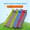 Single Outdoor Inflatable Sleeping Pad - Waterproof, Thickened Mat for Beach, Picnic, Tent, or Lunch Breaks