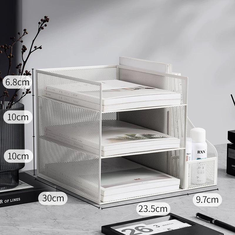 Настольный держатель для файлов и ящик для хранения Стойка для документов формата А4 2630₽