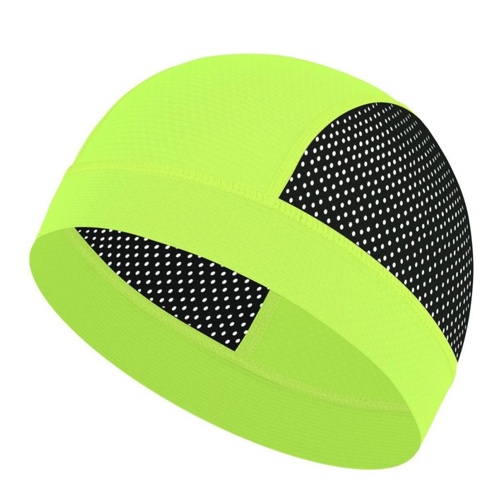 Unisex Cycling Helmet Liner Cap Breathable Quick Dry Sweat Absorption Lightweight Head Cover for Outdoor Sports and Sun Protection