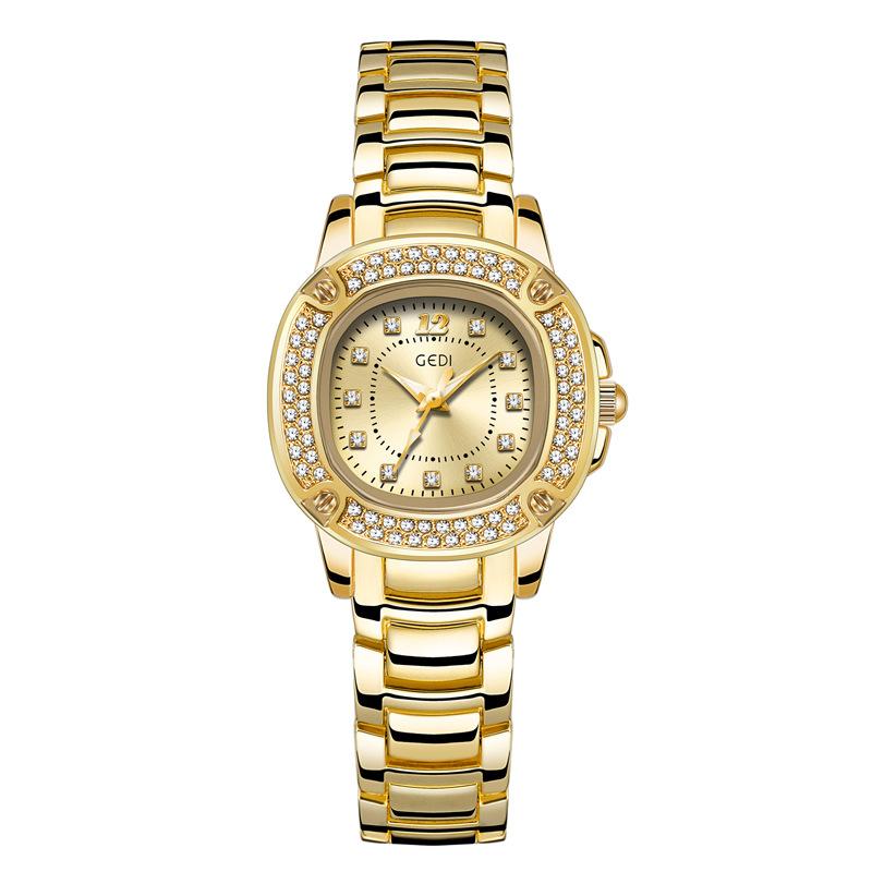 Light Luxury Full Diamond Women'S Watch Fashion Gypsy Star Steel Belt Women'S Watch Niche High-End Quartz Watch