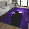 Prince Retro Music Icon Poster Floor Rug Office Rug Suitable For Living Rooms Kitchen Game Room Dormitory Antislip Carpet Anime Office Decor