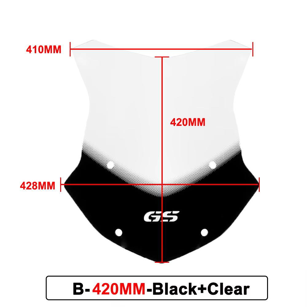 For BMW R1200GS R1250GS LC Adventure GS R1200 R1250 2013-2025 Motorcycle Windscreen Windshield Wind Shield Deflector Protector