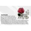 Car Universal 44mm External Wastegate V-Band Flanged Turbo Waste Gate For Supercharge Turbo Manifold With Logo Car Accessories