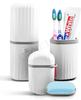 Qonetic Travel Soap Case & Toothbrush Holder - Leak-Proof Waterproof Storage Box for Bathroom, Travel & Camping - Compact Toothbrush Cover & Soap B