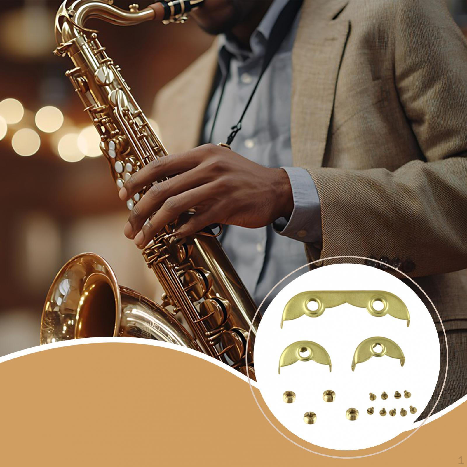 

Portable Metal Saxophone Repair Kit with Screws for Woodwind Instruments, Replacement And Treble