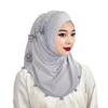 Breathable Islamic Headscarf Top Knot Head Wrap Cap Fashion Ramadan Hijab