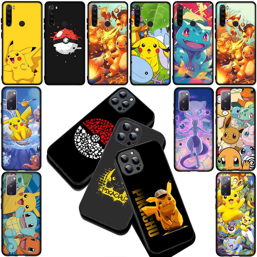 Wallpaper P-Pokemons GO P-Pikachus Cover for Xiaomi Redmi Note 14 13 Pro Plus ProPlus 14C A3 Pro+ 14Pro 5G + Coque Phone Case