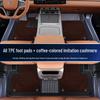 Yongjue TPE Floor Mats for BYD Han L - Full Coverage Car & Door Sill Accessories