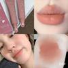 New Japanese-Style Cloud-Soft Matte Velvet Lip Mud, Non-Fading, Non-Stick Cup, Lip Primer, Brightening Lipstick, Lip Gloss