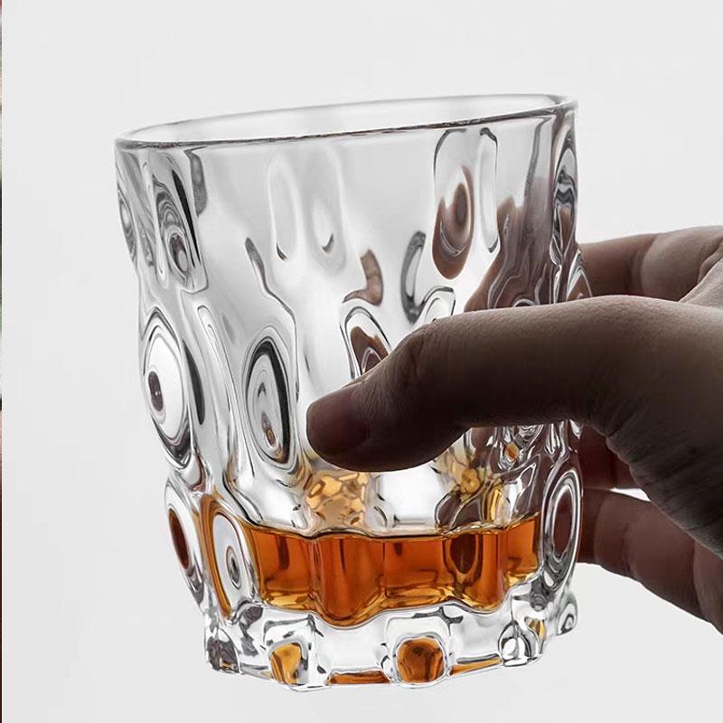A 260ml Crystal Glass Whisky Glass A Creative Personalized Glass Luxury Wine Glass Is Perfect As A Holiday Gift for Your Family