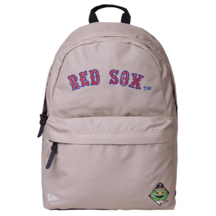 New New Era × MLB Collaboration Fabric Backpack Unisex Khaki 14178157