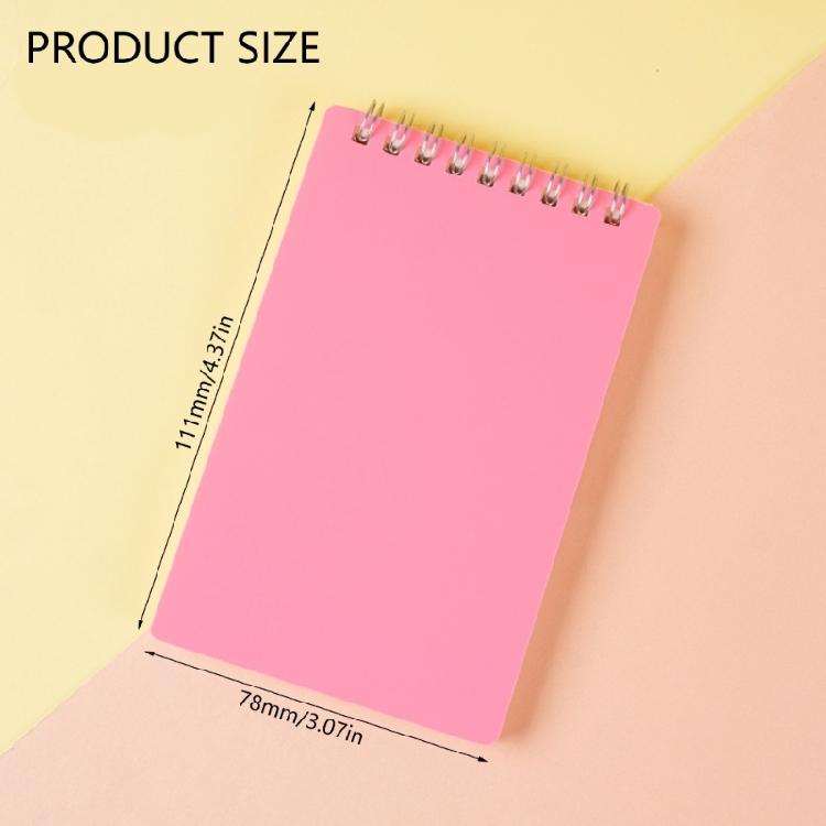 8Pieces Small Twin-Wire Binding Notebook 80 Sheets Unlined Pocket Notepads Small Wirebound Notepads Small Notebook