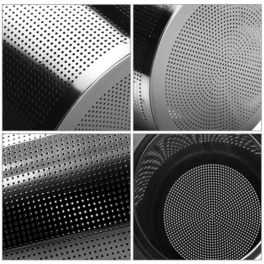 Ipow Tea Strainer, Stainless Steel, Deep Tea Strainer for Mugs, Cups, and Pots, with Dual Handles and Lid