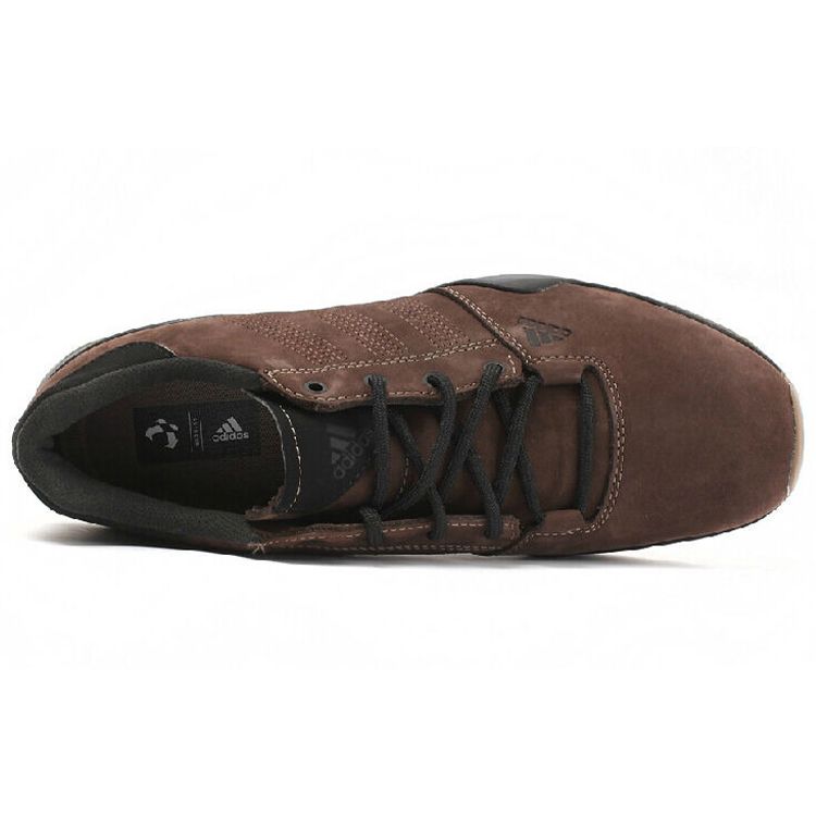 Adidas Anzit Dlx Leather Comfortable Lightweight Low-Top Lifestyle Shoes Men Shoes Wild-Horse-Brown M18555