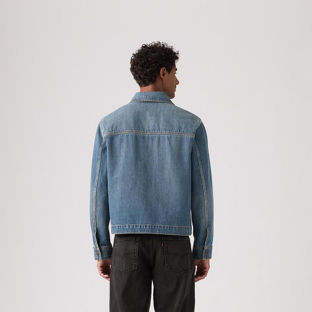 Levis American Vintage Minimalist Casual Commuter Style Classic Design Versatile High-End Denim Jacket Unisex Jackets 005BL-0002