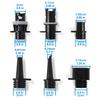 6Pcs Kayak Air Pump Tube Adaptor Inflatable Boat SUP Pump Adapter Air-Pump Hose Connector Inflatable Boat SUP Accessories