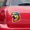 Cute Parrot Bird Art Car Stickers Waterproof Vinyl Decals Auto Body Window Bumper Decor Motorcycle Helmet Stickers TM310