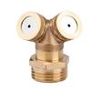 Copper Agricultural Sprayer Nozzle for Garden Seedling, Dust Removal, Cooling, and Pesticide Application with Single/Double Spray Option