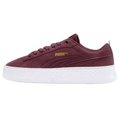 Smash Suede Balance Lightweight Low-Top Sneakers Women Sneakers Red 366488-11
